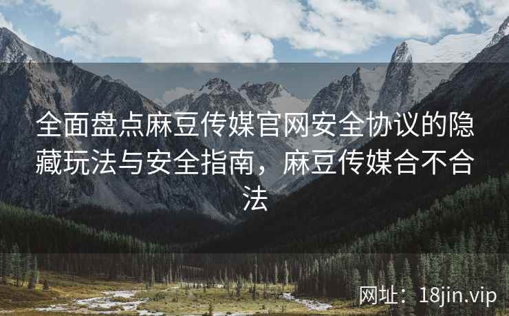 全面盘点麻豆传媒官网安全协议的隐藏玩法与安全指南，麻豆传媒合不合法