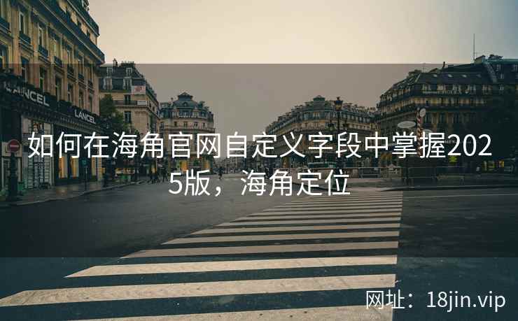 如何在海角官网自定义字段中掌握2025版，海角定位